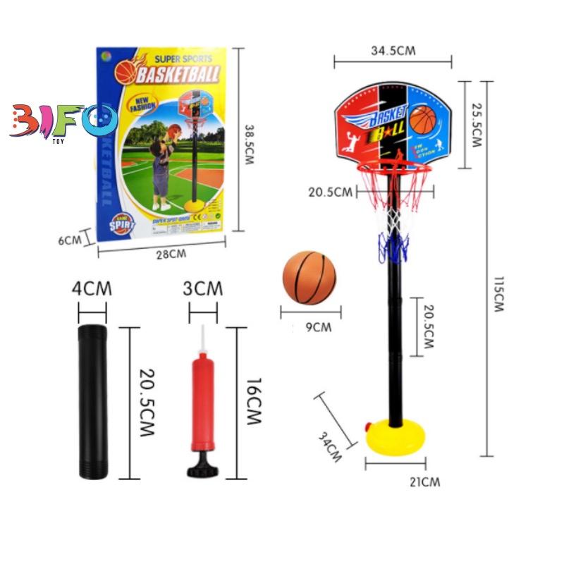 Bộ đồ chơi ném bóng rổ phát triền chiều cao cho bé
