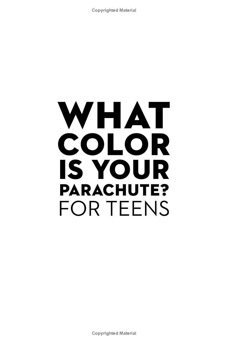 Sách ngoại văn: What Color Is Your Parachute? For Teens (4th Edition)