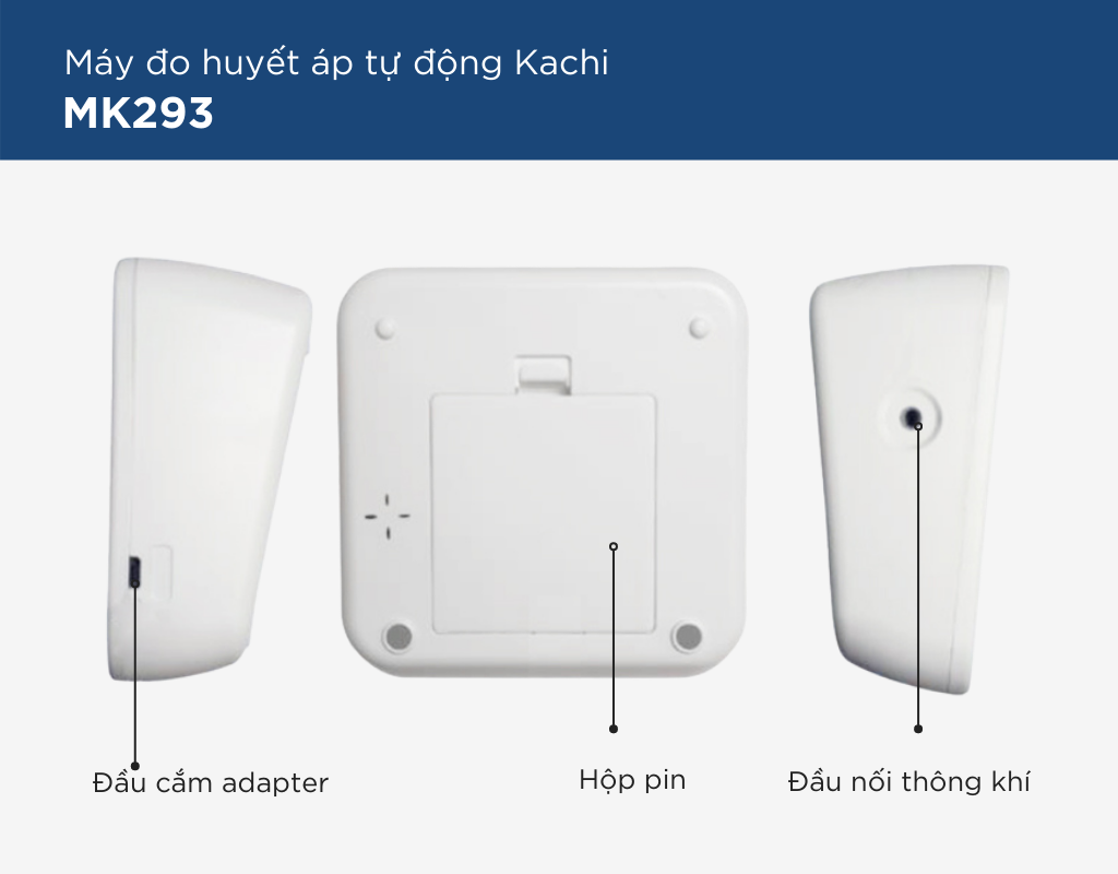 Máy đo huyết áp bắp tay Kachi MK293 - Hàng chính hãng