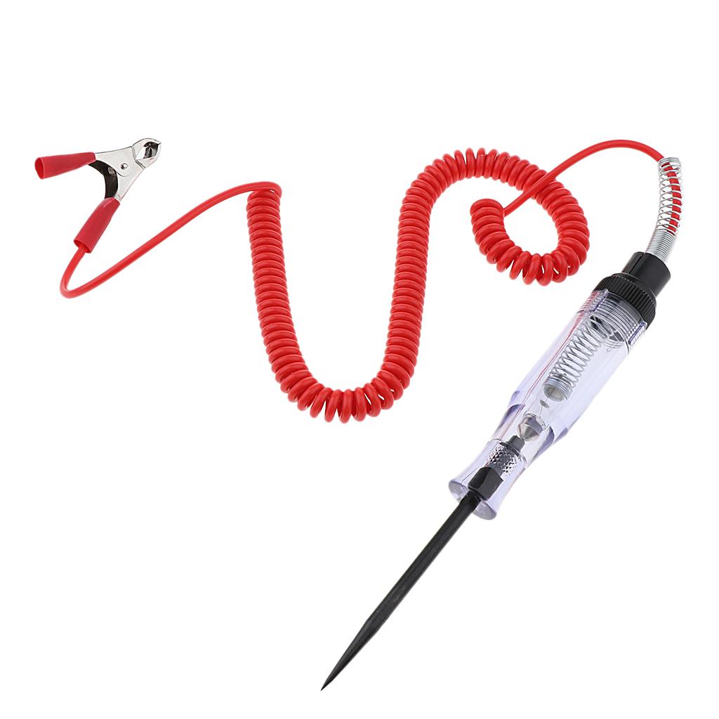 6V/12V/24V DC Car Truck Volt Probe Pen Motorcycle Voltage Circuit Tester
