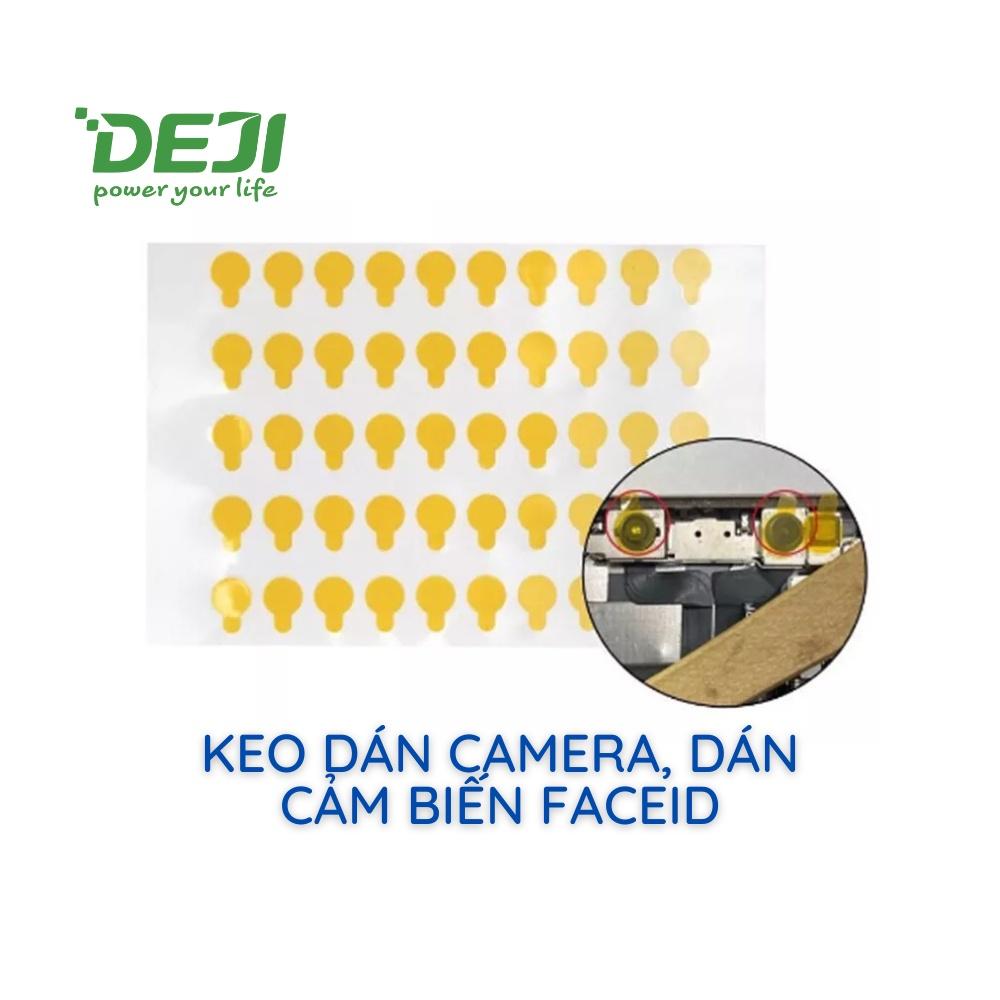 [1 cái] Keo dán bảo vệ Camera trước, bảo vệ cảm biến FaceID khi tháo IP sửa chữa, thay pin