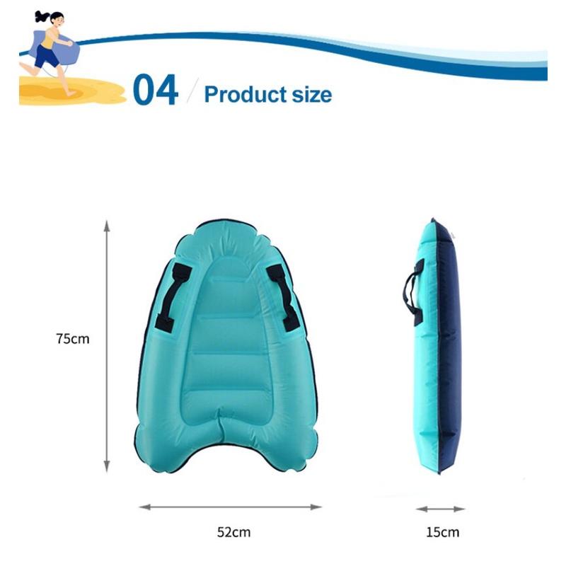 Portable Surfing Floating Bed kids Summer Surfing Swimming Mattress Inflatable Board Surfboard Kids Children Water Play Toys