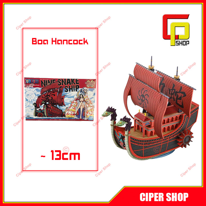 Mô hình thuyền Boa Hancock - Figure Nine Snake Pirate Ship One Piece