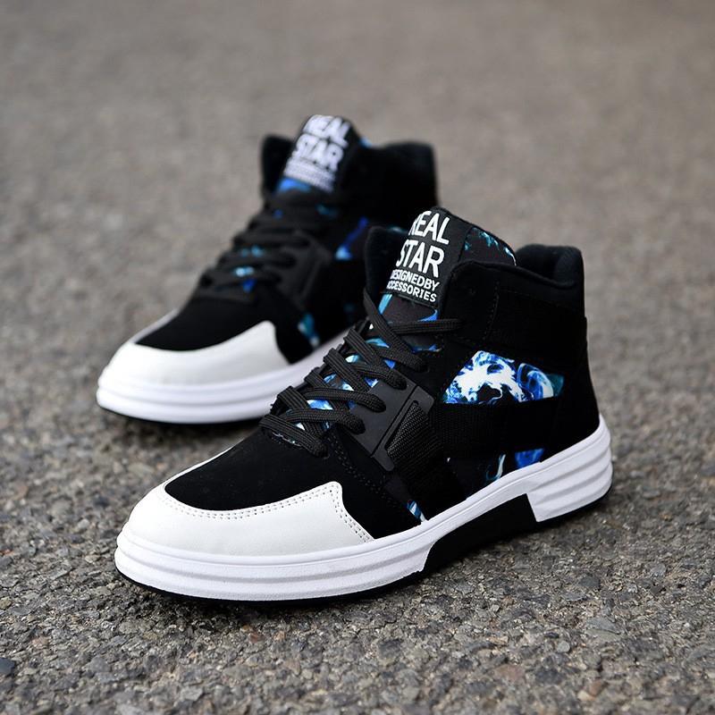 Giày sneaker cổ cao cho nam giới