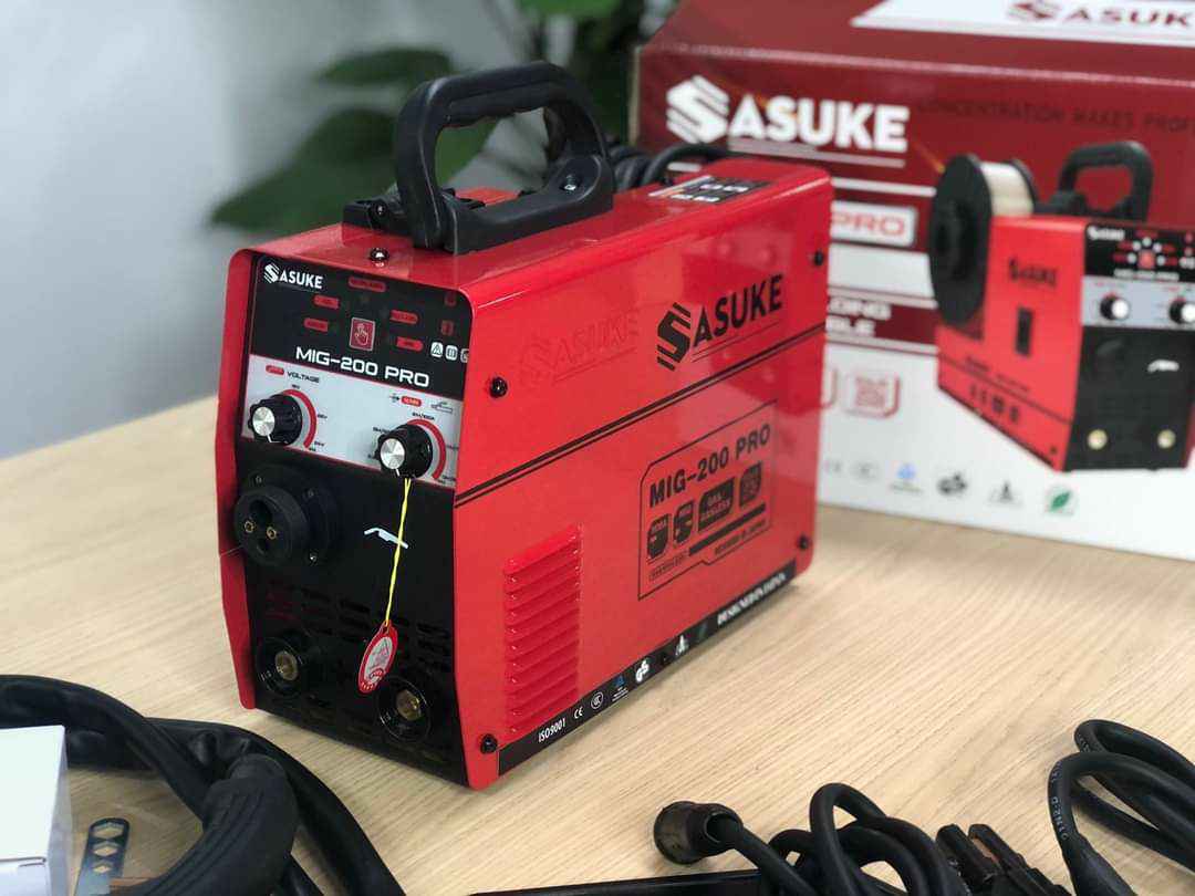 Máy Hàn MIG 3 Chức Năng Sasuke MIG 200-PRO - Hàng Chính Hãng