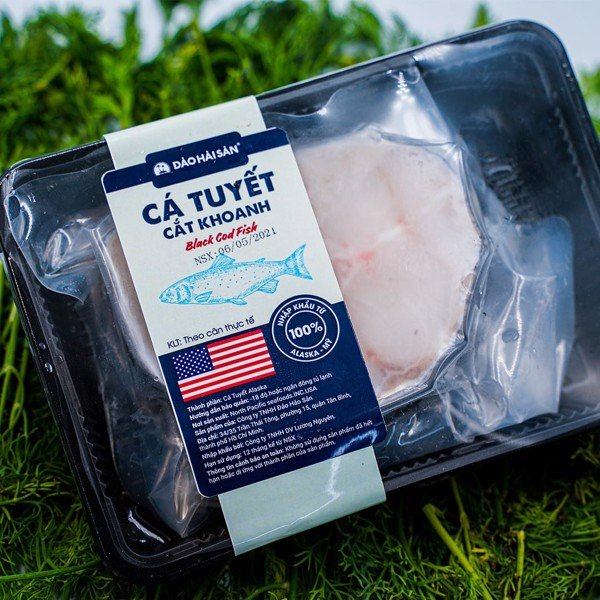 Cá Tuyết Alaska Cắt Khoanh