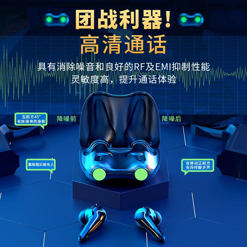Phong cách mới nhất tiêu chuẩn chính thức của năm sạc tai nghe Bluetooth trong tai
