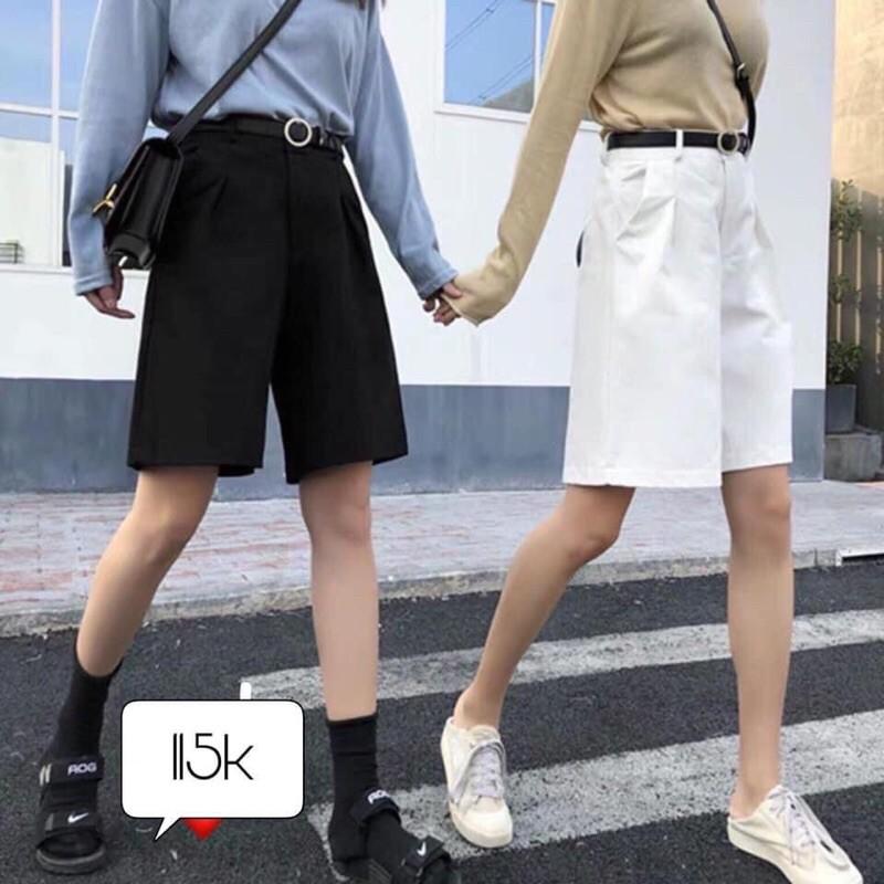 Quần short ngố phong cách Hàn Quốc