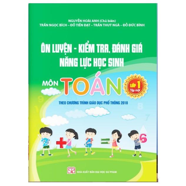 Sách - Combo Ôn luyện - kiểm tra đánh giá năng lực học sinh môn toán lớp 1