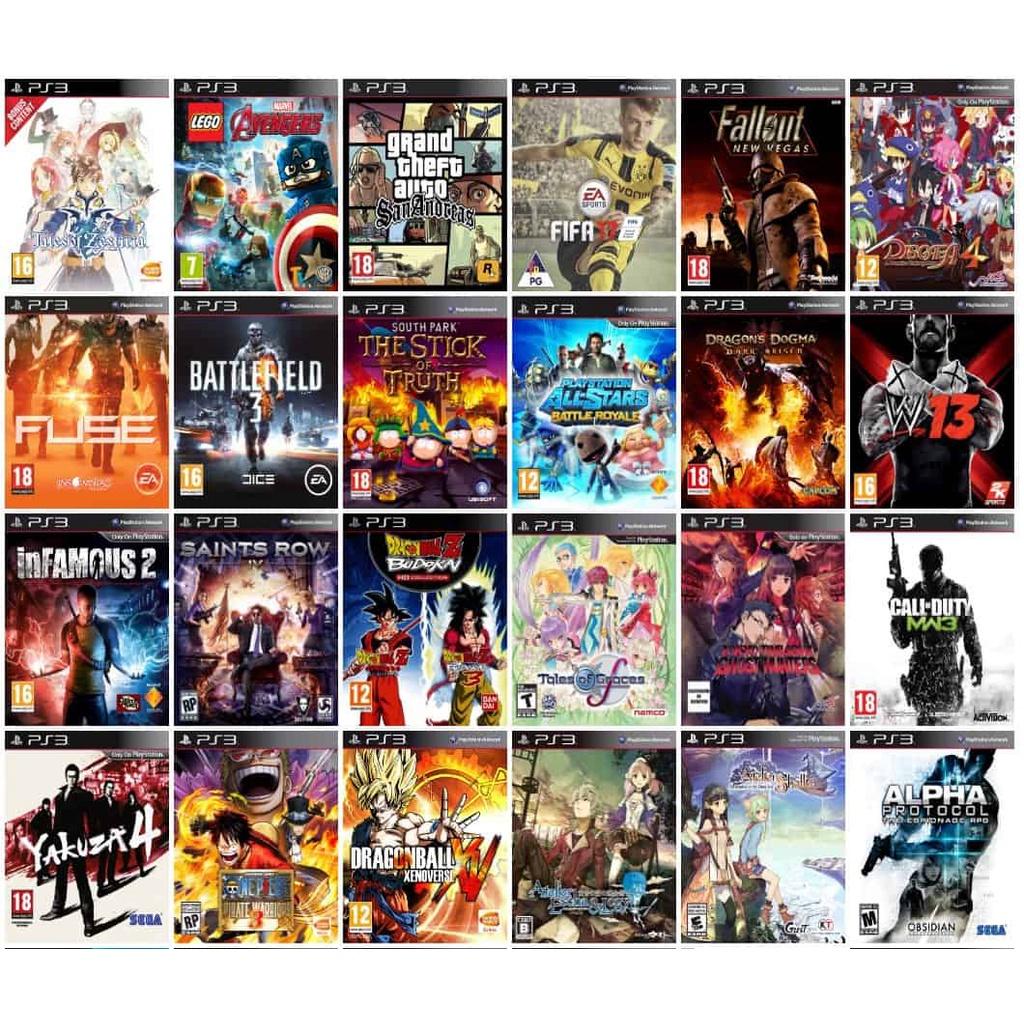 Ổ CỨNG GAME PS3 - CÀI GAME THEO YÊU CẦU CHO MÁY PS3 CÁC ĐỜI FAT, SLIM, SUPER SLIM