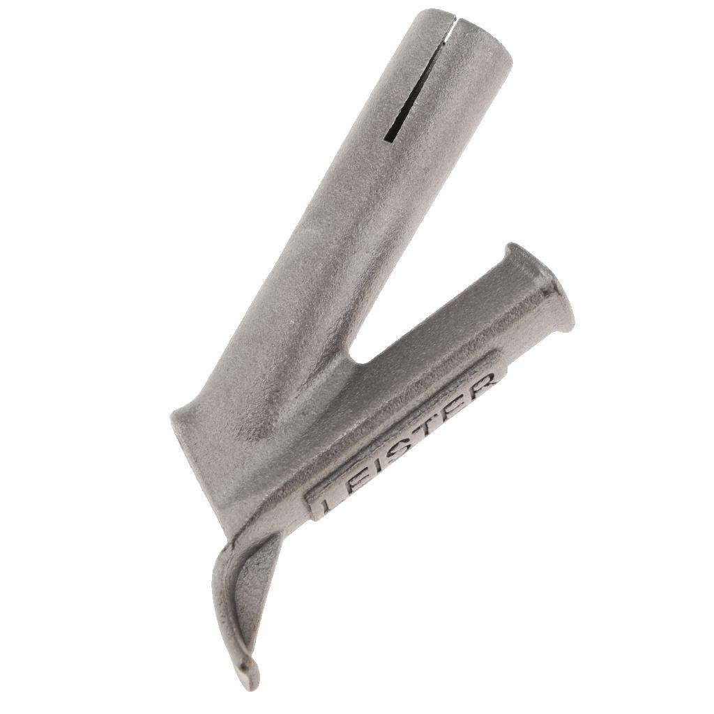 2xSpeed Welding Nozzle For Vinyl PVC Plastic Hot Air Welder Triangle Nozzle