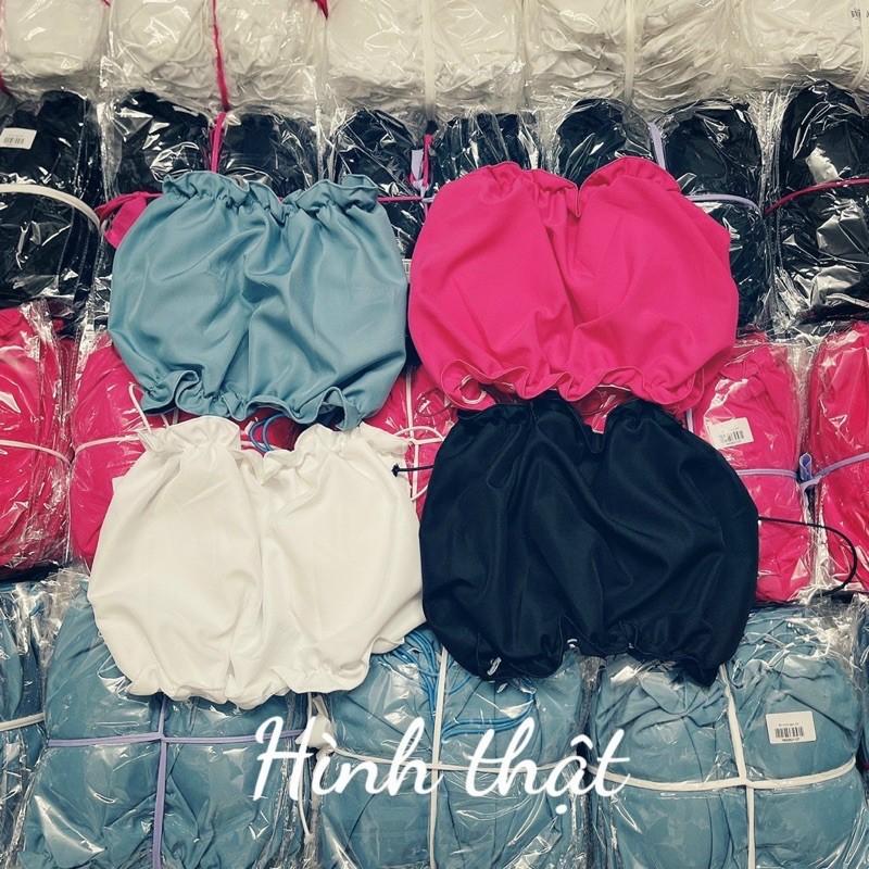 Áo hai dây yếm hở lưng có mút ngực