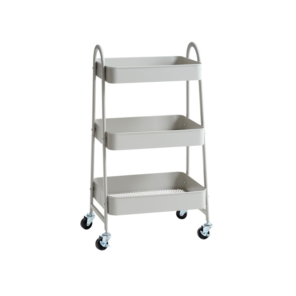 Kệ đa năng | JYSK Kanstrup | kim loại/PP | nhiều màu | R47xS31xC79cm