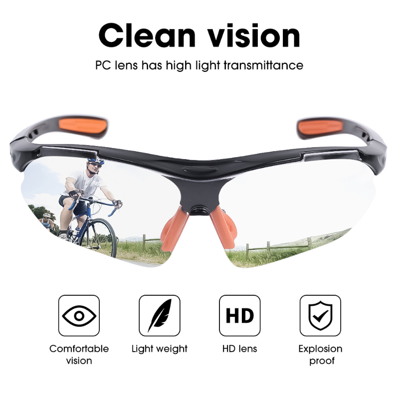 Đi xe đạp Windproof Kính cách âm Kính an toàn có lỗ thông hơi HD Kính làm việc Phòng thí nghiệm Kính bảo hộ phòng thí nghiệm Kính bảo vệ Kính đeo mắt Color: B - 1PC