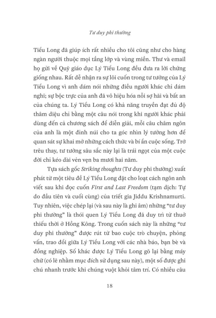 Sách Tư Duy Phi Thường: Minh Triết Cho Đời Sống Thường Nhật