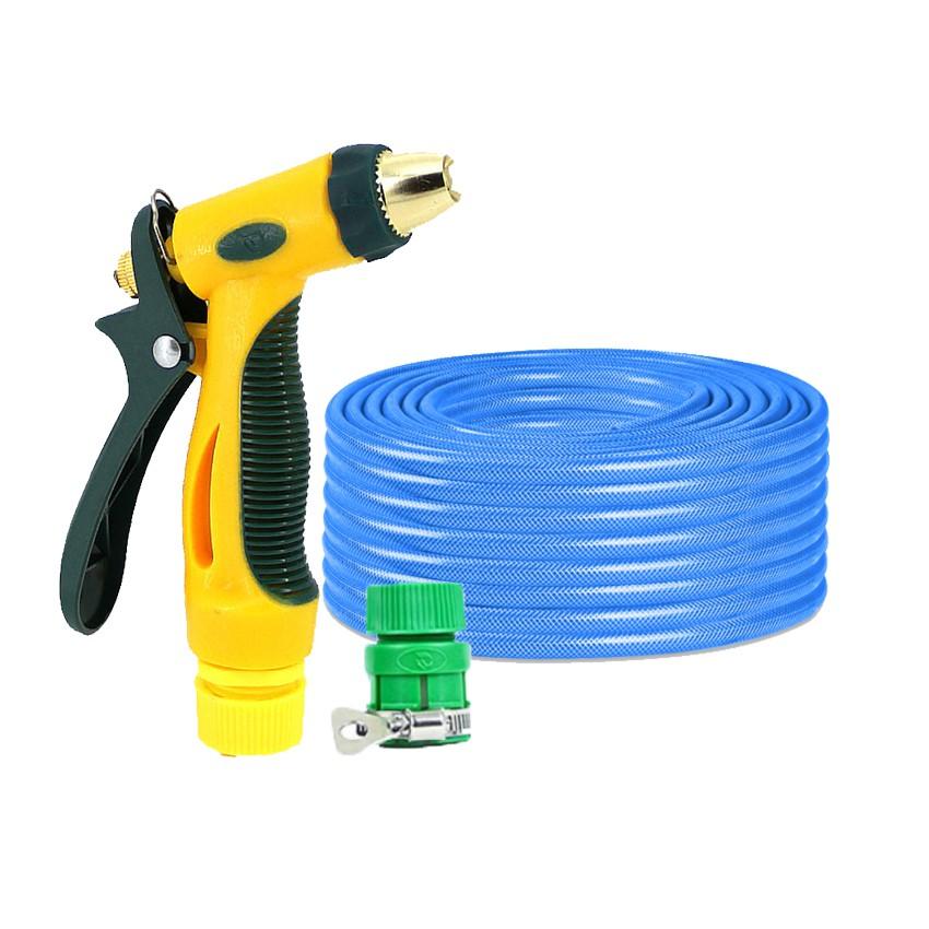 Bộ dây vòi xịt nước rửa xe,tưới cây tăng áp 3 lần 20M 206317