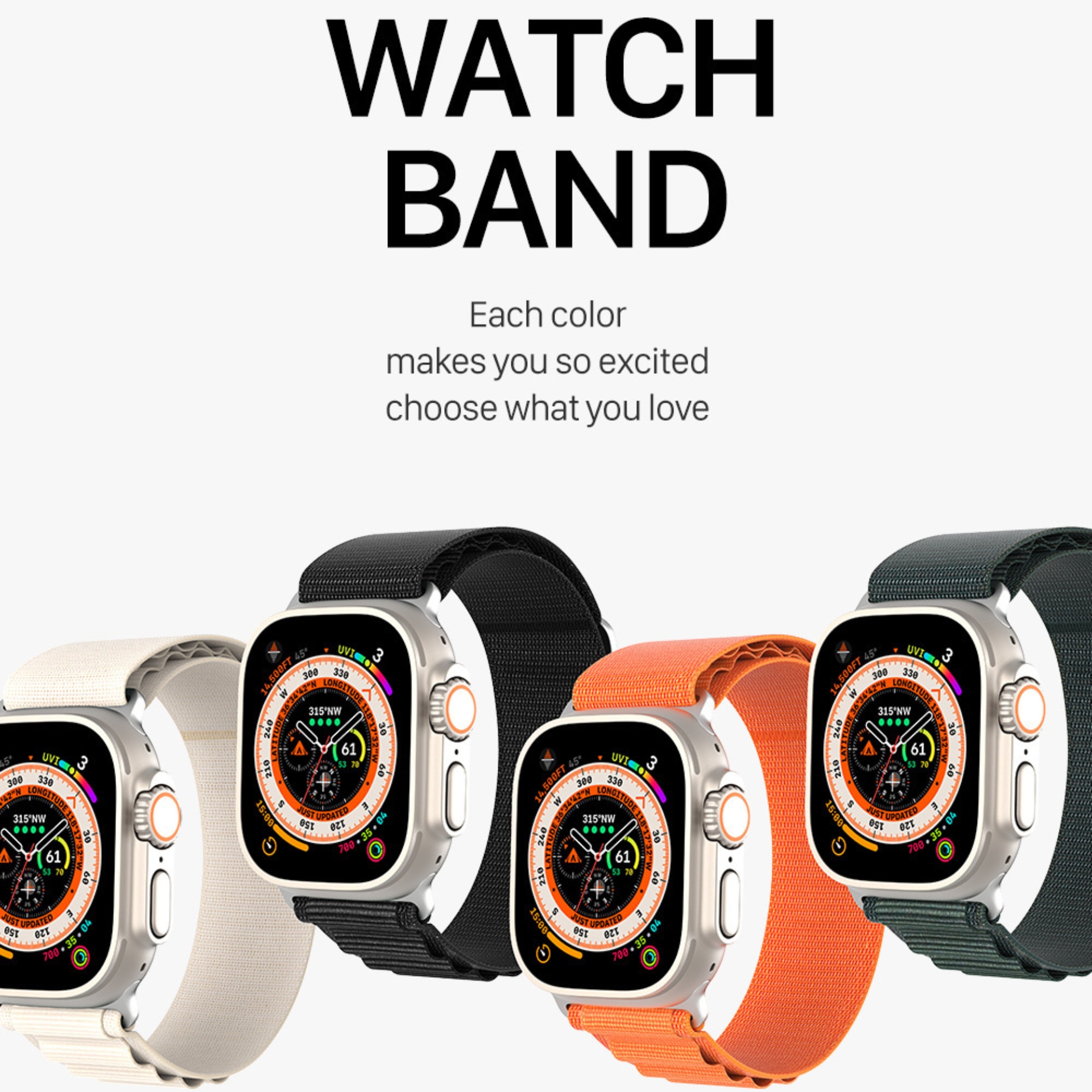 Dây Đeo Thay Thế Dux Ducis GS Series Dành Cho Apple Watch Ultra / Apple Watch Series 8,7,6,5,4,3,2,1,SE,SE 2022 - HÀNG CHÍNH HÃNG