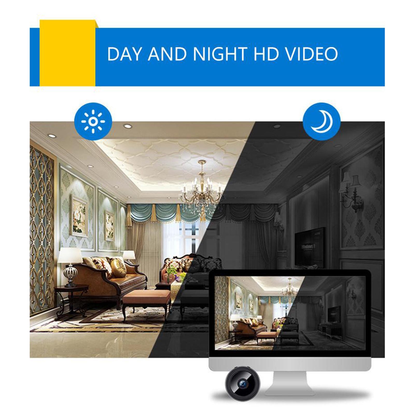 Wireless IP Camera Work with Tuya Smart Life Baby Moniter TF Card Slot