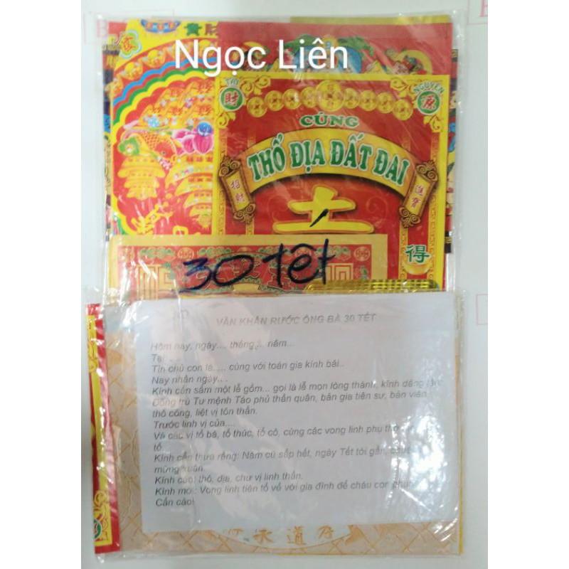 Giấy cúng Tết - trọn bộ các ngày cúng Tết