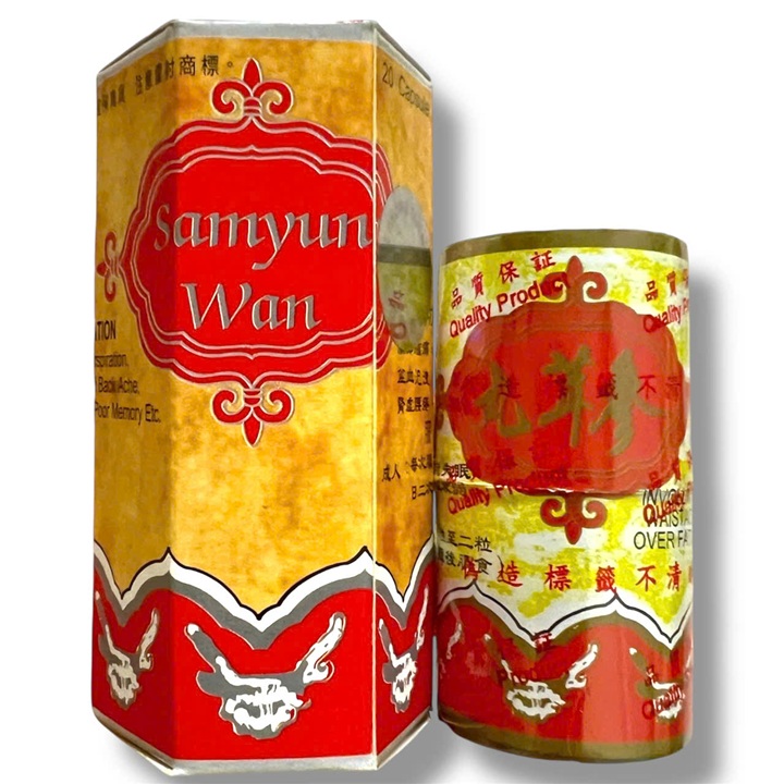Viên uống tăng cân Samyun Wan ( Sâm nhung hoàn ) nhập khẩu Malaysia giúp ăn ngon miệng, ngủ ngon - Mã số 1542