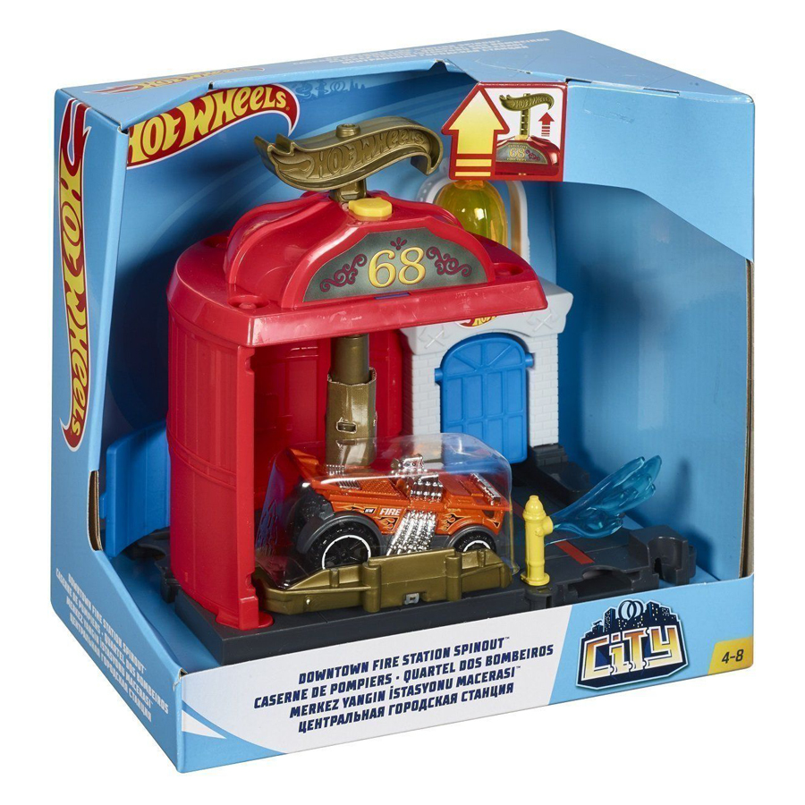 Xe mô hình Sở Cứu Hỏa Hot Wheels City
