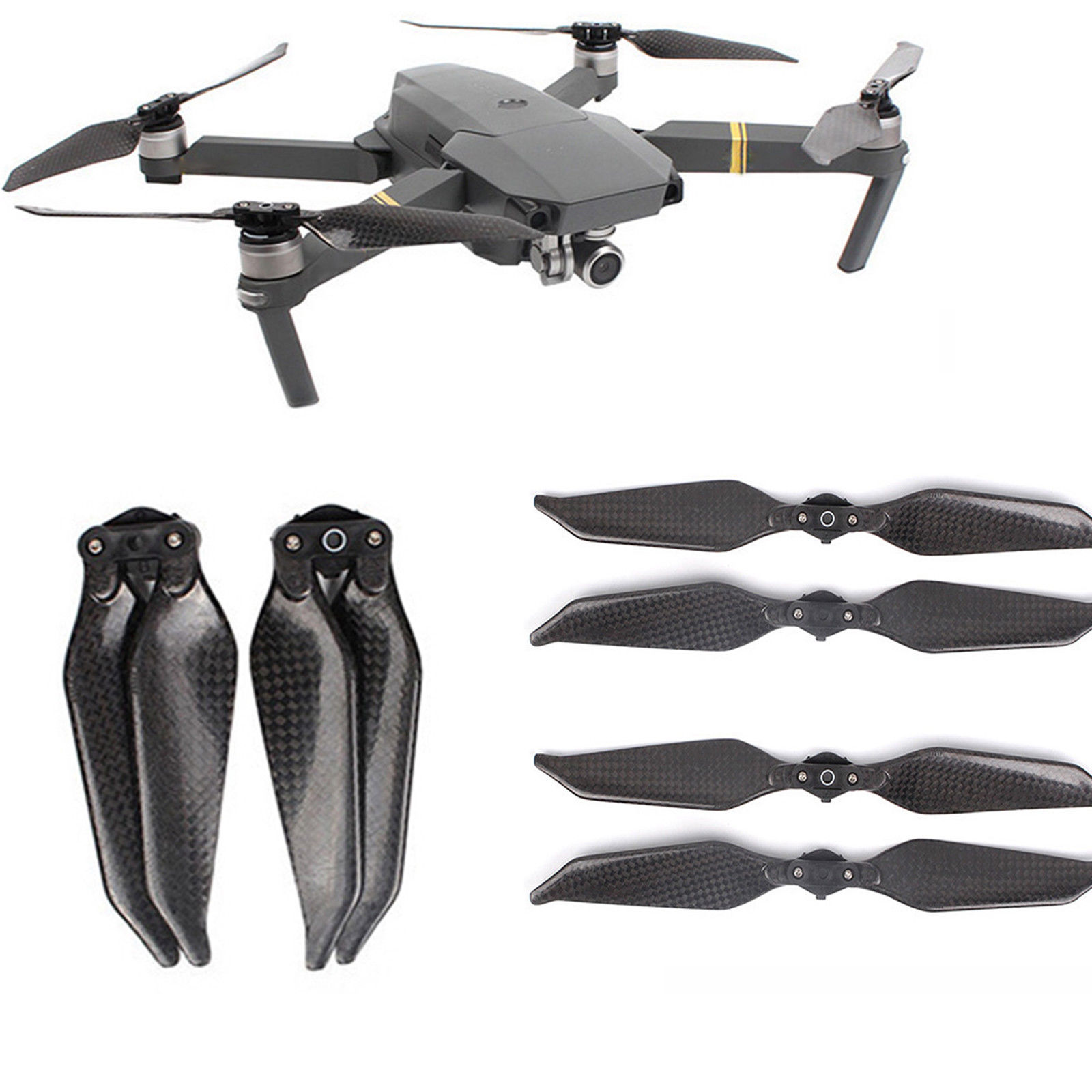 Cánh Mavic pro – Cánh carbon giảm ồn siêu cứng (4 cánh) - Hàng chính hãng Sunnylife