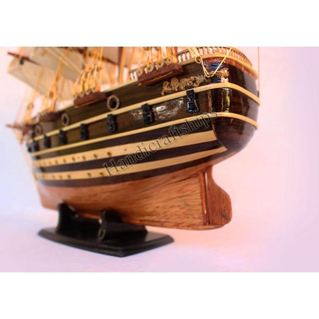 Mô hình thuyền buồm gỗ Jylland cao cấp 51cm