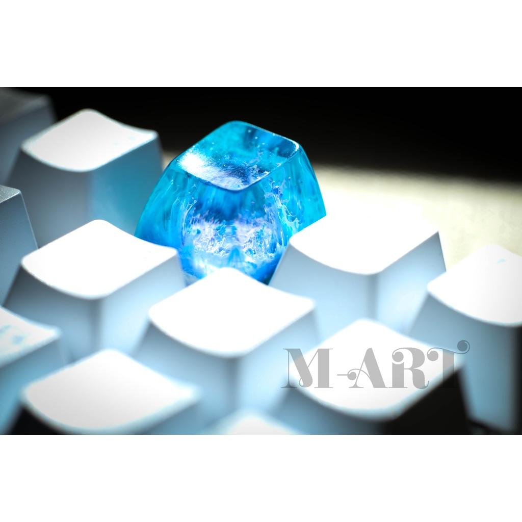 &quot;Nút dành cho Bàn Phím Cơ&quot; chủ đề Blue Texture - Blue Texture resin keycap