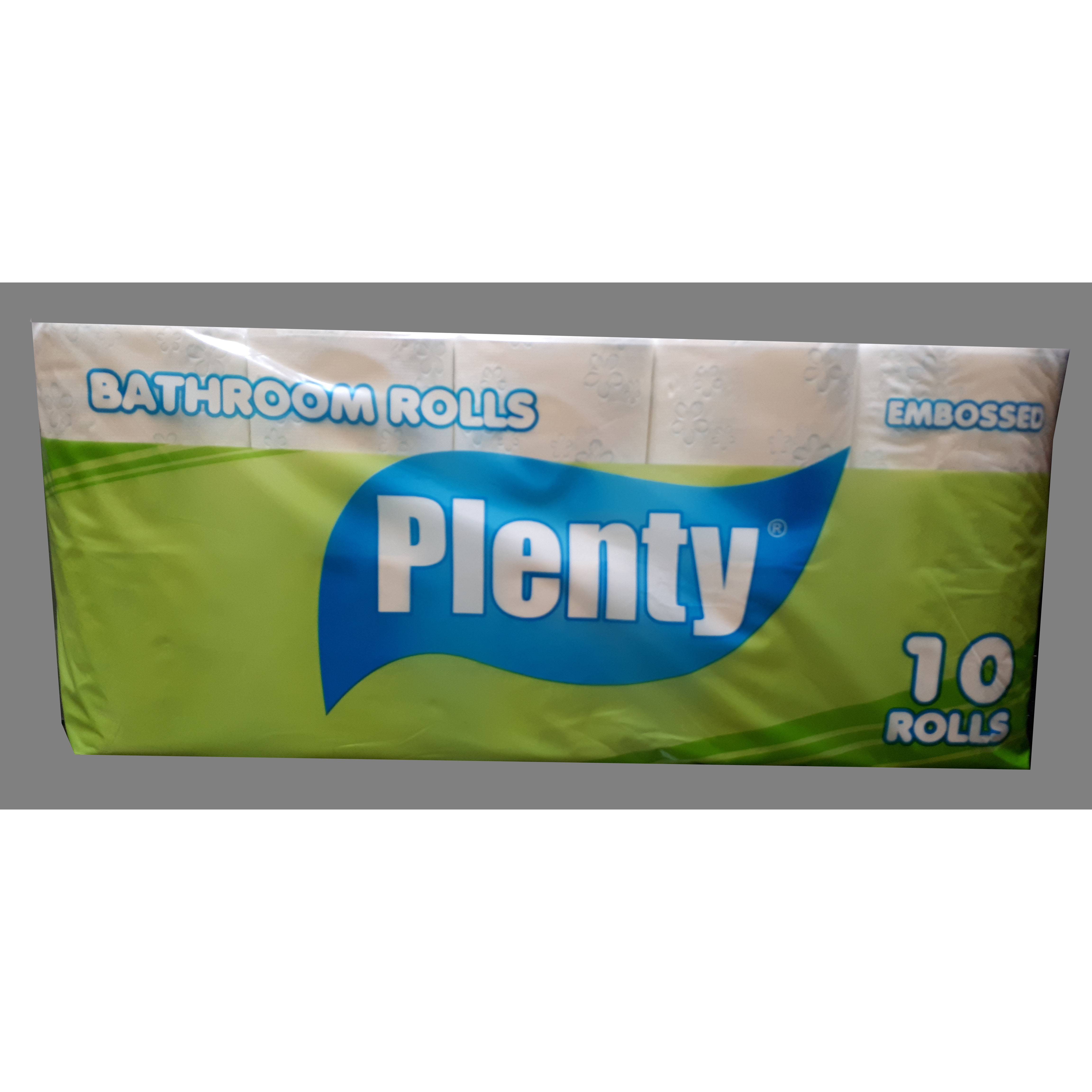 Combo 10 cuộn Giấy vệ sinh PLENTY, 2 Lớp, 215 Tờ/cuộn