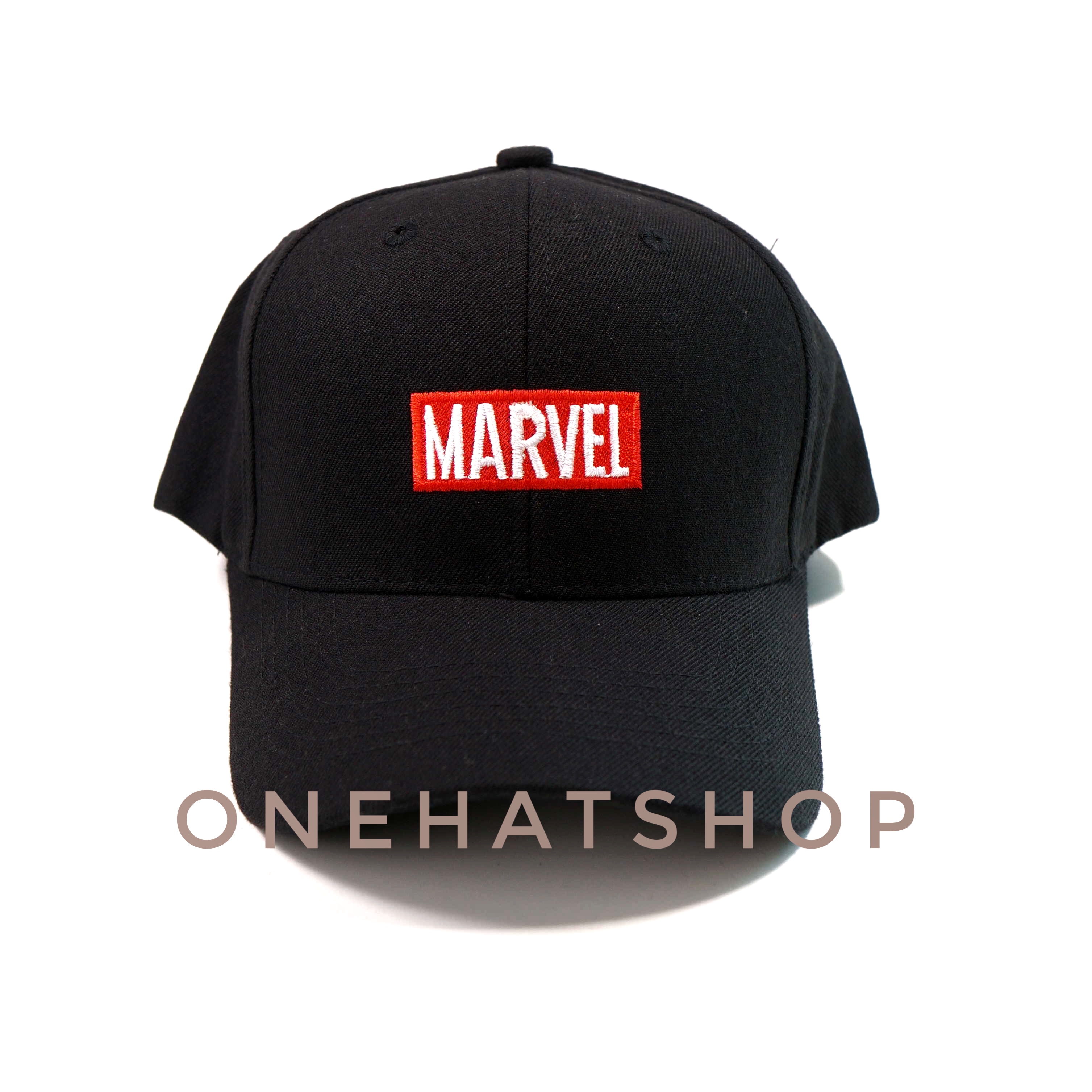 Nón lưỡi trai baseball cap logo Marvel fom cứng xịn đẹp