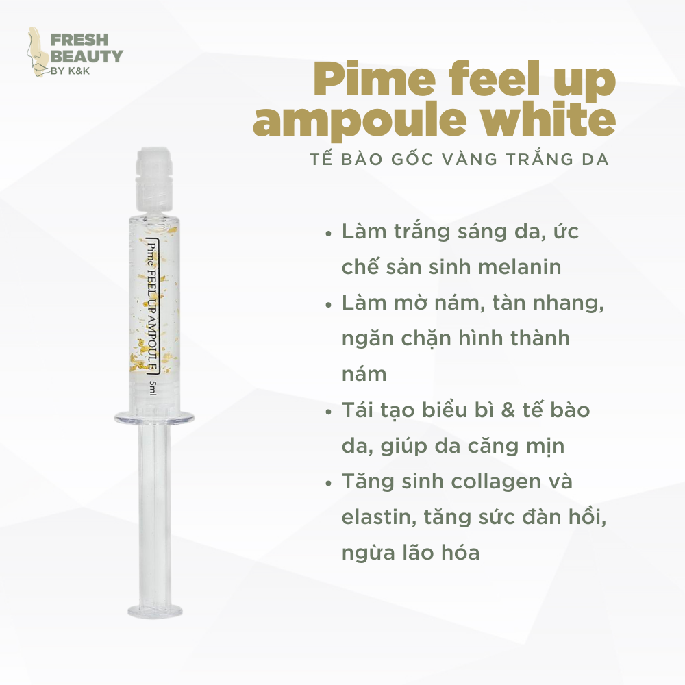 Set hỗ trợ mờ nám, tàn nhang Pime chứa tinh chất tự nhiên tái tạo, dưỡng trắng căng bóng (3sp)