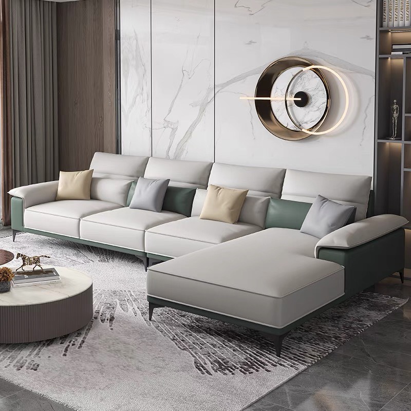 Ghế sofa da góc L Adora