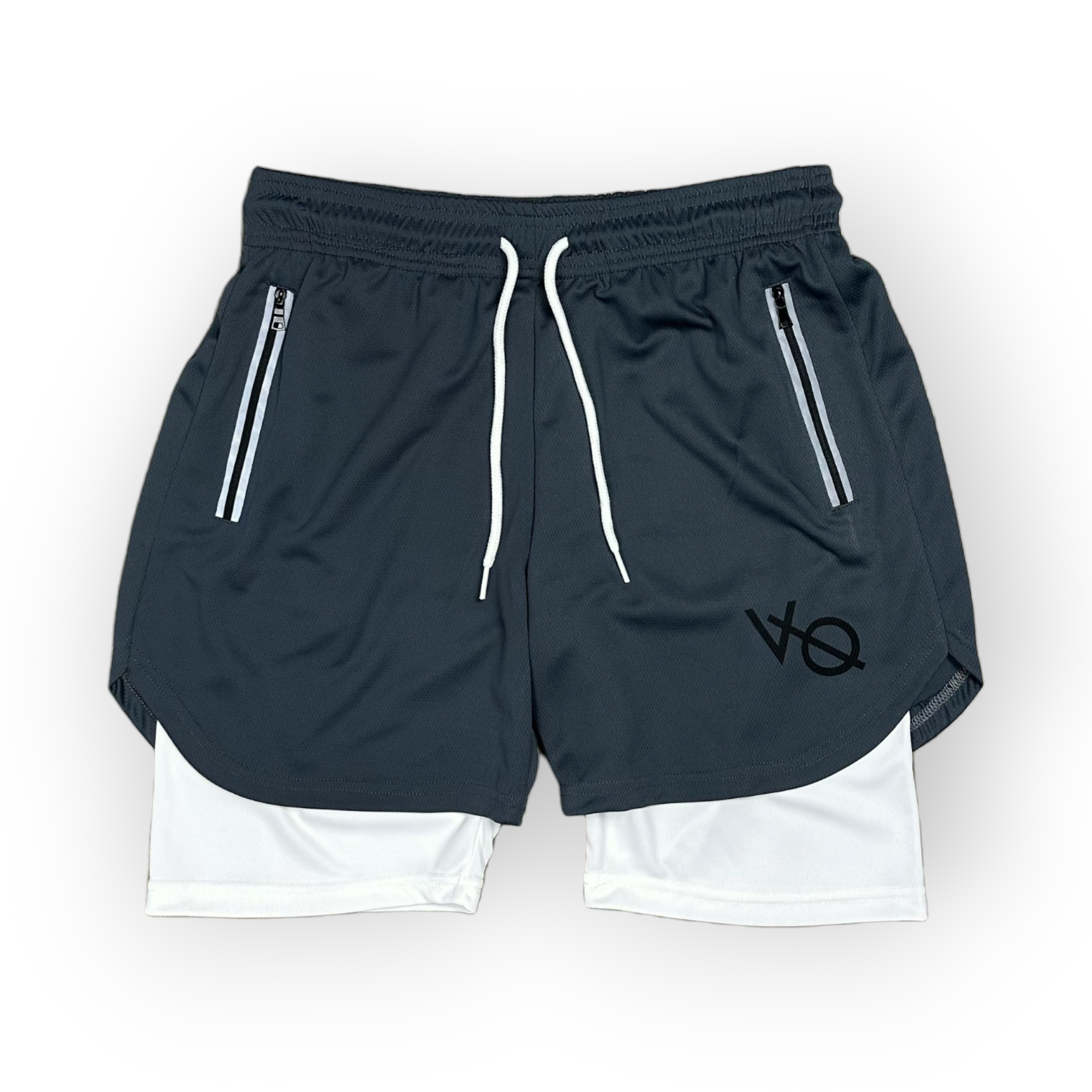 Quần 2 lớp nam tập gym DO GYM SHOP thun lỗ kim thoáng mát khi chơi thể thao QV2L11