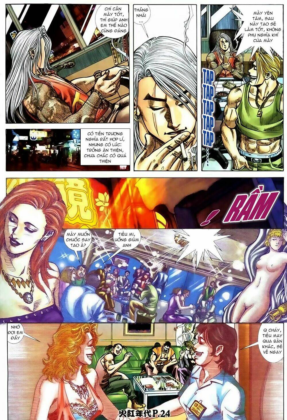 hỏa hồng niên đại hắc cốt đường chapter 115 19