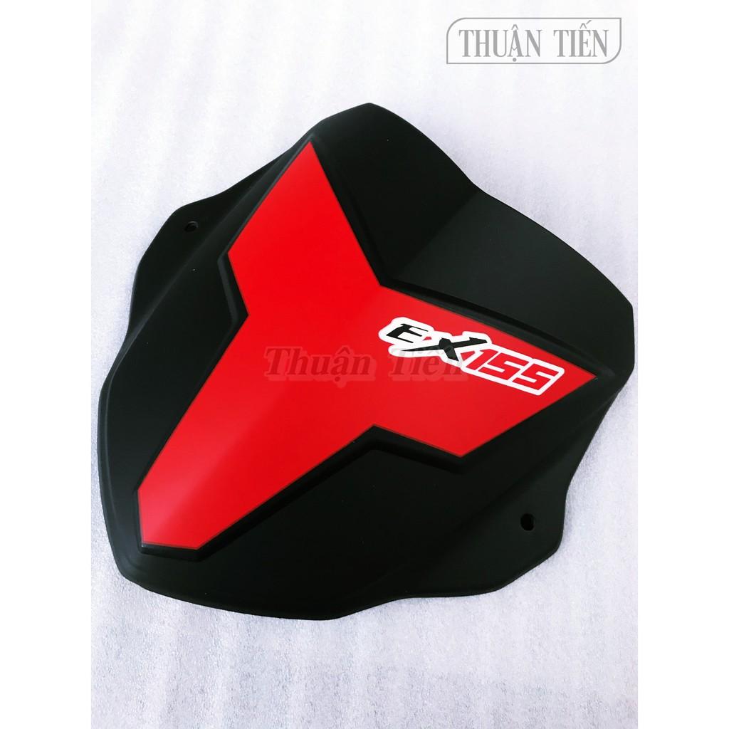 CHẮN GIÓ EXCITER 155 ĐEN KHÓI, SƠN MỜ ĐỦ MÀU CAO CẤP LẮP NHƯ Z IN, KHÔNG CẦN CHẾ