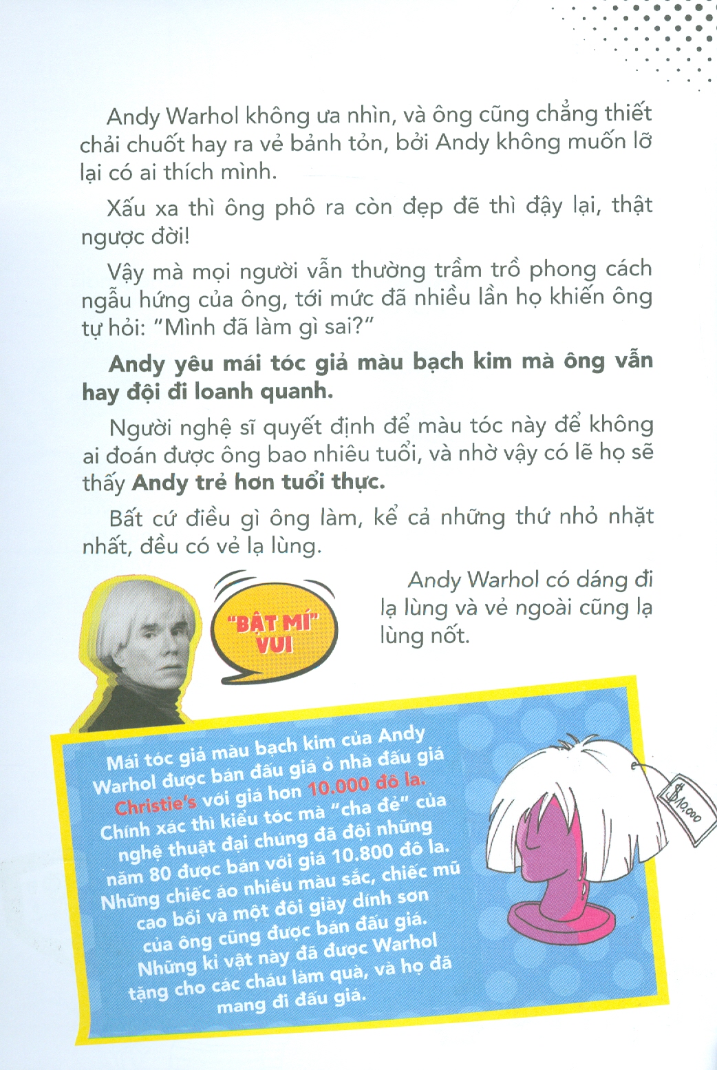 "Bật Mí" Đời Hoạ Sĩ - Andy Warhol: Một Cuộc Đời Đại Chúng