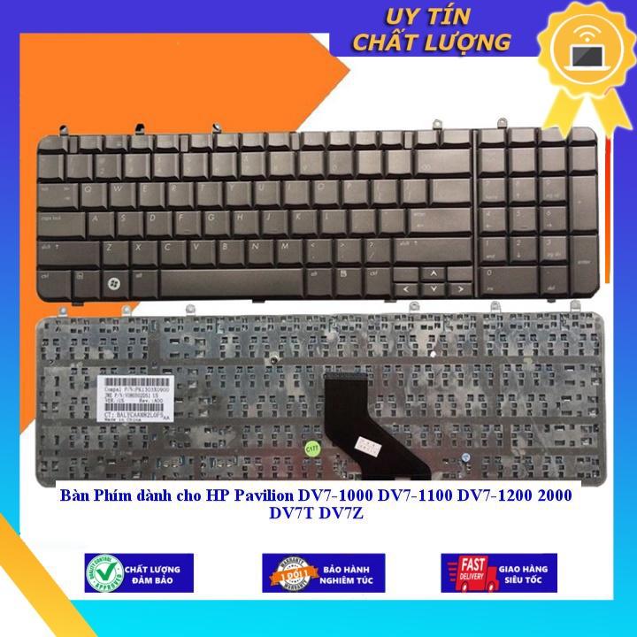 Bàn Phím dùng cho HP Pavilion DV7-1000 DV7-1100 DV7-1200 2000 DV7T DV7Z - Hàng Nhập Khẩu New Seal