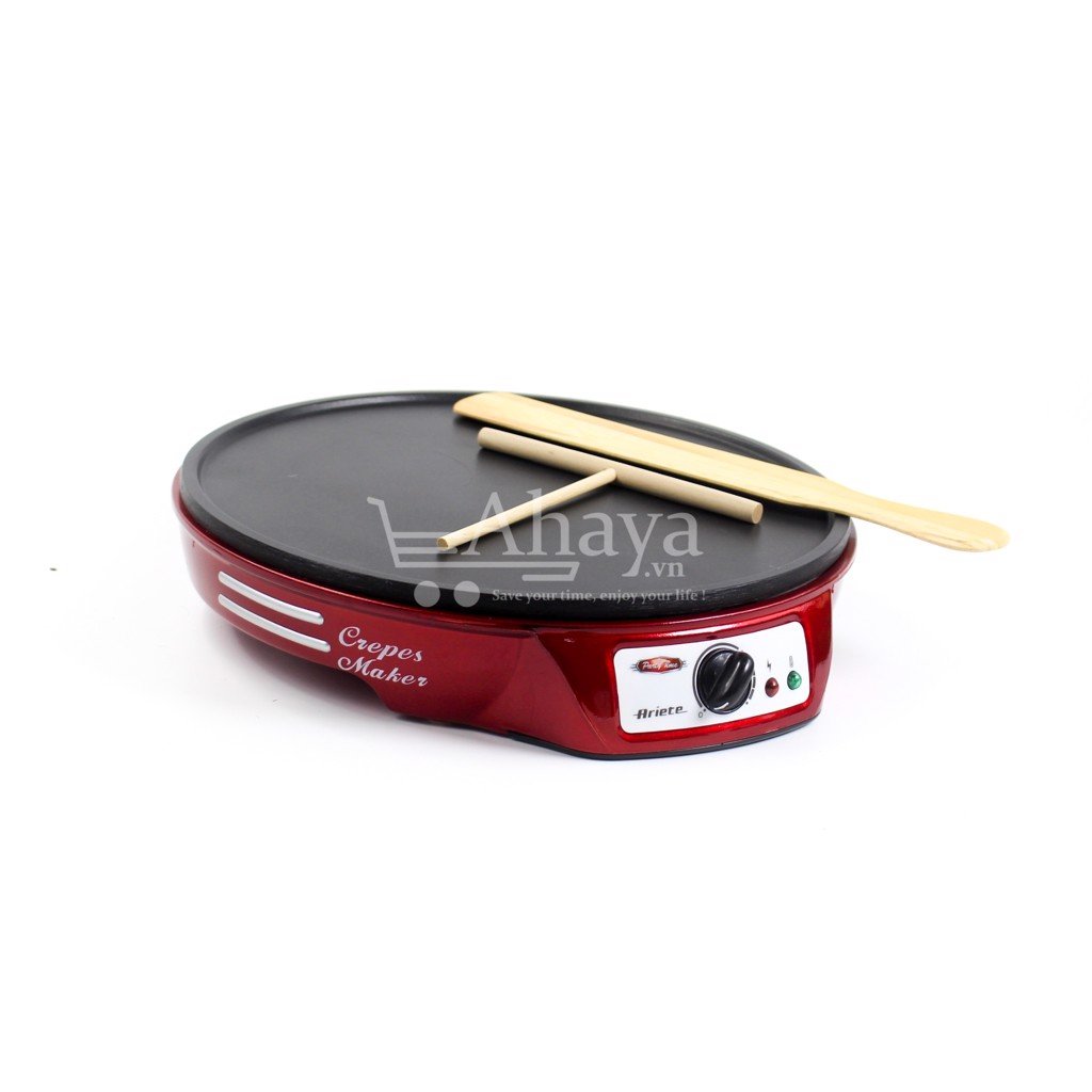 Máy nướng bánh Crepes Ariete Mod 0183 - Italia - Hàng Chính Hãng