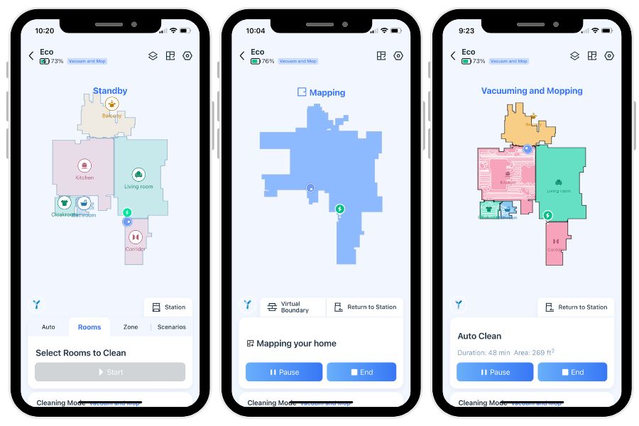 [GIÁ TẠI KHO] - Robot hút bụi lau nhà và máy hút bụi cầm tay Ecovacs Deebot T30S Combo Bảo hành 12TH - Hàng chính hãng Ecovacs