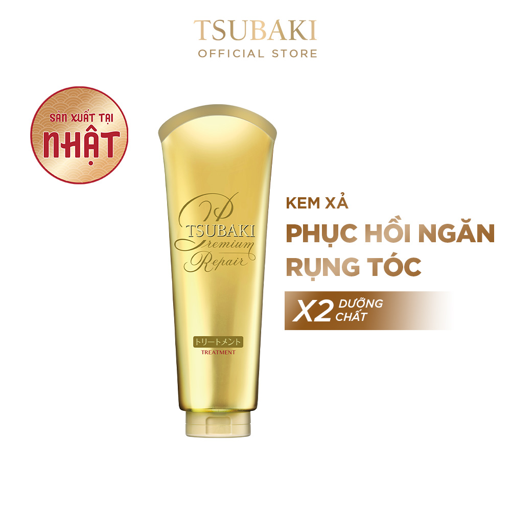 Kem Xả TSUBAKI Phục Hồi Ngăn Rụng Tóc 180g