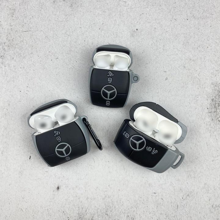 Bao Case cho Airpods 1/2/3/Pro Chìa Khóa Ô tô Mẹc xơ đì - Mã TZAP336