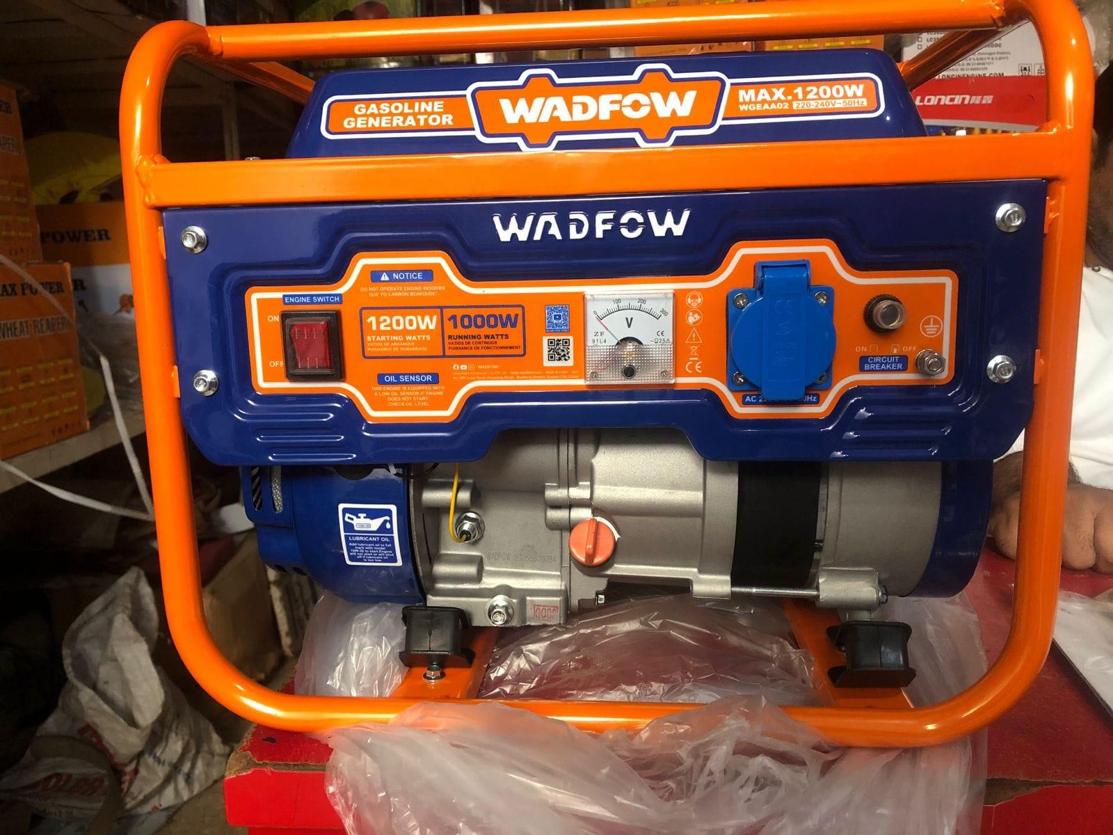 TỔ MÁY PHÁT ĐIỆN DÙNG XĂNG 1200W WADFOW WGEAA02 - HÀNG CHÍNH HÃNG
