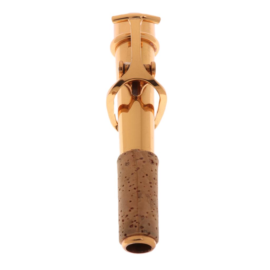 Durable Replacement Soprano Saxophone Sax Neck Golden