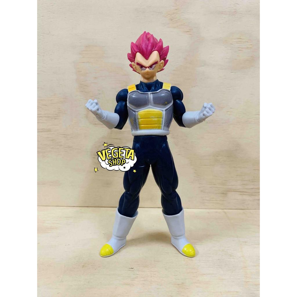 Mô hình Dragon Ball Super - Mô hình Vegeta Super Saiyan God - Vegeta tóc đỏ - Cao 18cm