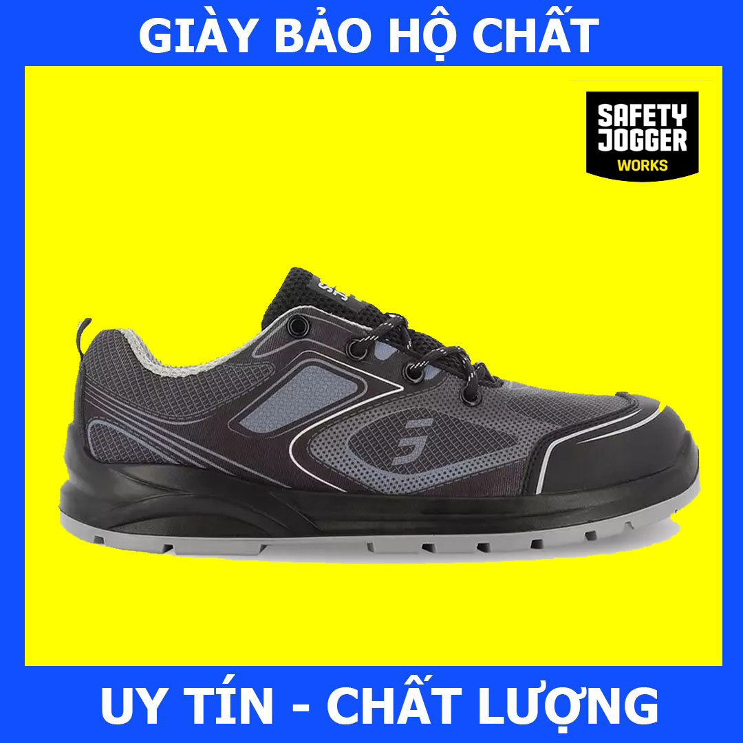 [Hàng Chính Hãng] Giày Bảo Hộ Safety Jogger Cador, Trọng Lượng Nhẹ, Chống Va Đập, Chống Trơn Trượt