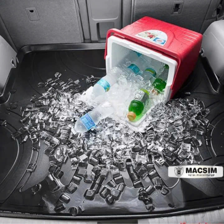 Thảm lót cốp ô tô nhựa TPU Honda City fifth generation 2009-2013 Nhãn hiệu Macsim