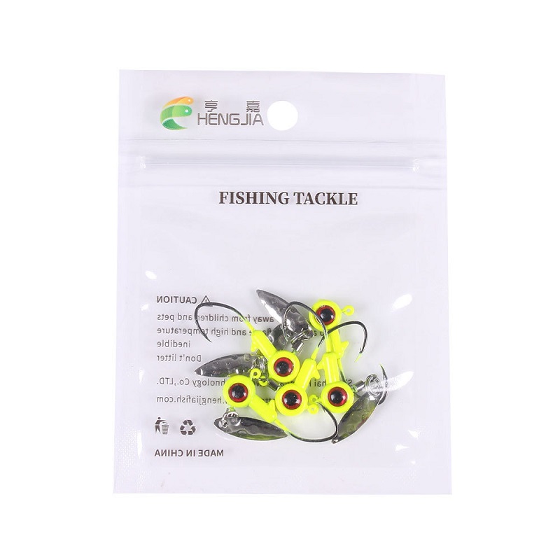 Set 5 Mồi Câu Cá Giả 3D HENGJIA MO17 Thiết Kế Nhỏ Gọn 1.75G-3.5G Chuyên Câu Lure, Câu Biển - Sanami Fishing Store