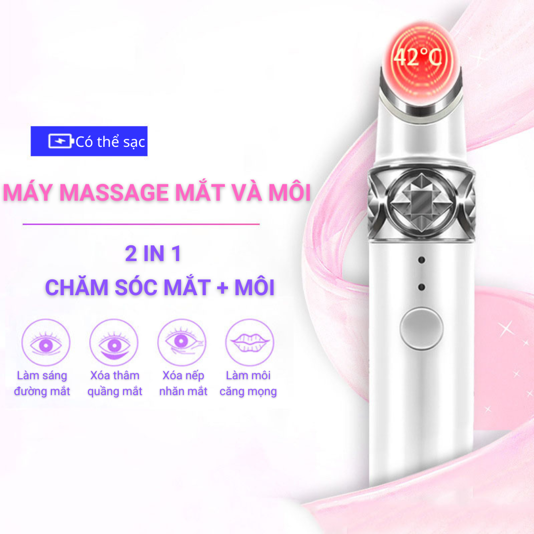 Máy Massage Mắt, Môi-Giảm Nhăn, Thâm Quầng Mắt Eyes DS-1068