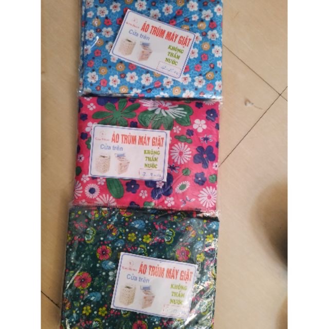 Áo trùm máy giặt cửa trên ,vải dù siêu bền ,dày chống thấm ,chống bụi cực tốt cho máy từ 7- 15 kg