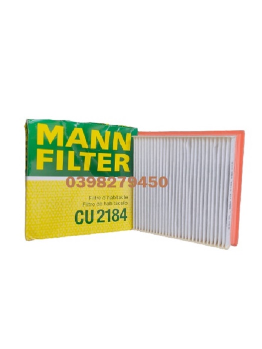 LỌC GIÓ ĐIỀU HÒA MANN FILTER CHO VOLVO TRUCK, RENAUL TRUCK CU2184 (MÃ: 8143691; 8143691-7; 8144430; 20489245; 21758906)